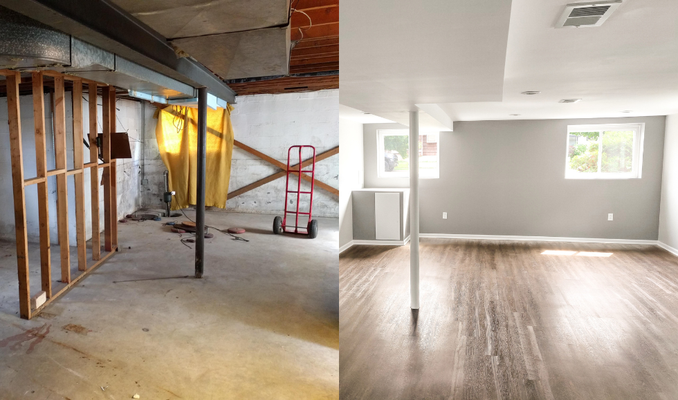 Basement remodel contractor in Northwest Indiana